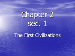 Chapter 2 - Myers World History