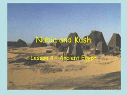 Nubia and Kush