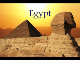 1 - Egypt Overview