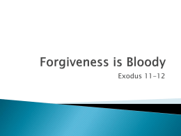 Forgiveness is Bloody