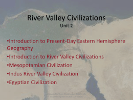 River Valley Civilizationsx