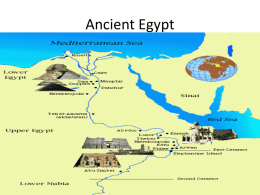 Ancient Egypt - Maple River Schools