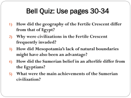 Bell Quiz: Use pages 30-34