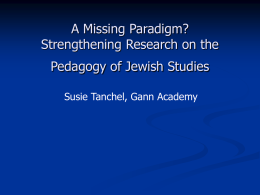 A Missing Paradigm? Strengthening Research on the Pedagogy