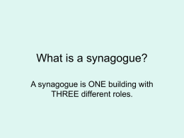 whatisasynagogue