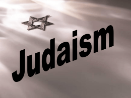 Eras of Judaism and the Hebrew bible