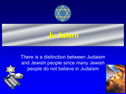 14 Theistic Judaism