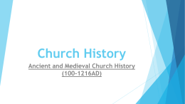 Church History - Calvary Roswell