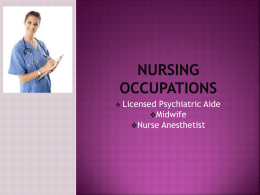 Nursing Occupations