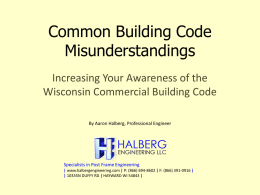 Common Building Code Misunderstandings
