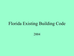 Section 102 - Florida Building