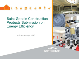 Saint-Gobain Construction Products