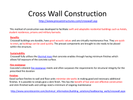 Cross Wall Construction