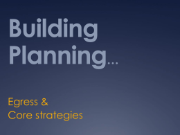 Building Planning - mjobrien architect