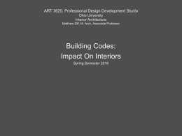 Building Codes For Interiors