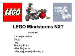X001. Intro - Lego NXT, Tetrix, ROBOTC and Motors