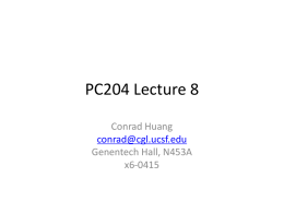 PC204 Lecture 8