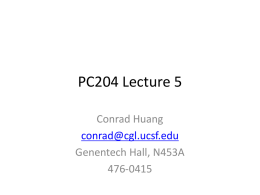 PC204 Lecture 5