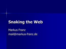 Snaking_the_Web