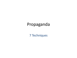 Propagandapowerpointnotetakingx