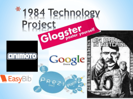 1984 Technology Project