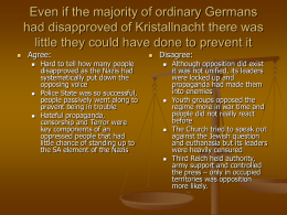 Even if the majority of ordinary Germans had disapproved of