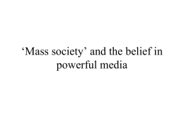Social concerns over media effects
