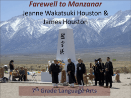 Farewell to Manzanar Jeanne Wakatsuki Houston & James Houston