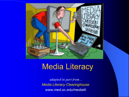 Media Literacy 101