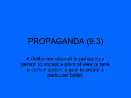 propaganda (9.3)