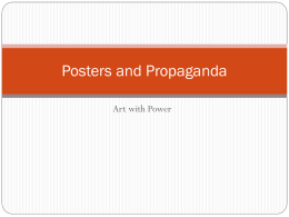 Posters and Propaganda