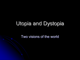 Utopia and Dystopia PP