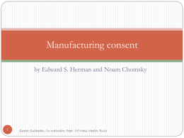 Manufacturing consent