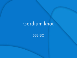 Gordium knot - jr13classics