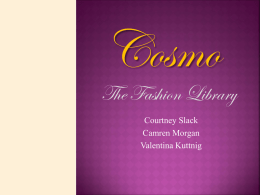 Cosmo The Fashion Library