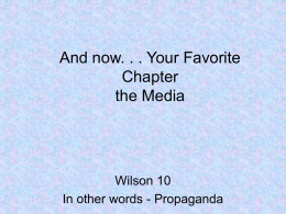 Wilson Chapter 10 - AP