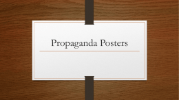 WW1 Propaganda Poster - Long Branch Public Schools