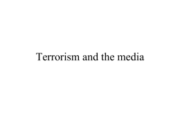 Media and terrorism