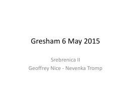 Gresham 6 May 2015