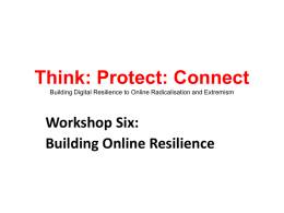 TPC Workshop 6 Building Digitial Resilience - School