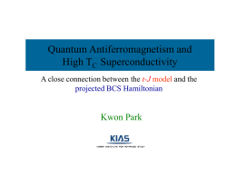 Quantum Antiferromagnetism and high TC Superconductivity