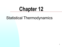thermodynamic probability