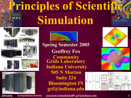 Principles of Scientific Simulation