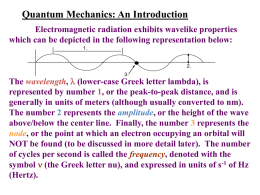 Chap. 7 - Quantum Chemistry