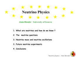 Neutrinos