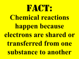 FACT: - Moscrop Chemistry