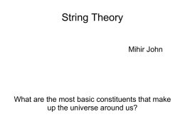 String theory 1
