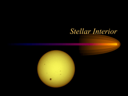 Stellar Interior