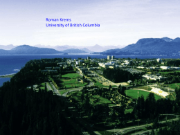 D - University of British Columbia