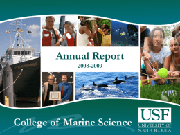 Annual Report 2007-2008 - University of South Florida